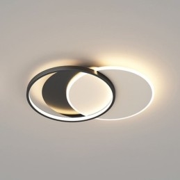 Lampada da soffitto creativa rotonda a forma di cerchio