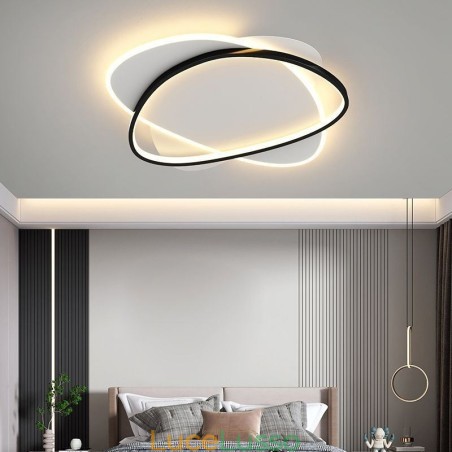 Moderne lampade da soffitto Lampada da soffitto ovale Moderne lampade da soffitto Lampada da soffitto ovale