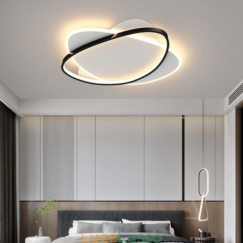 Moderne lampade da soffitto Lampada da soffitto ovale