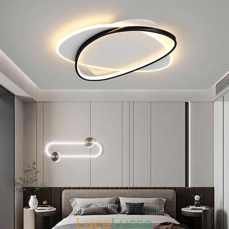 Moderne lampade da soffitto Lampada da soffitto ovale