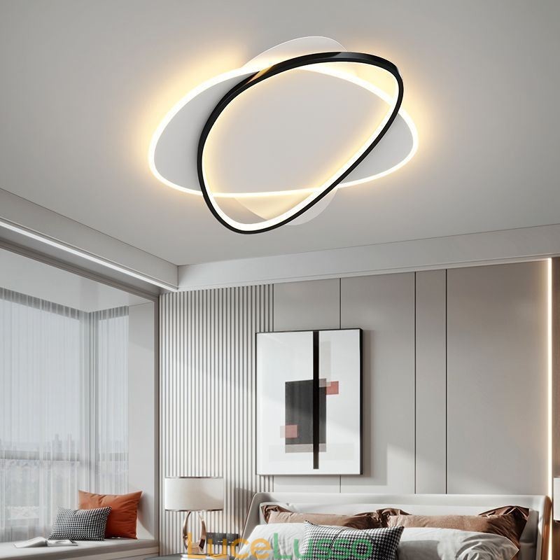 Moderne lampade da soffitto Lampada da soffitto ovale