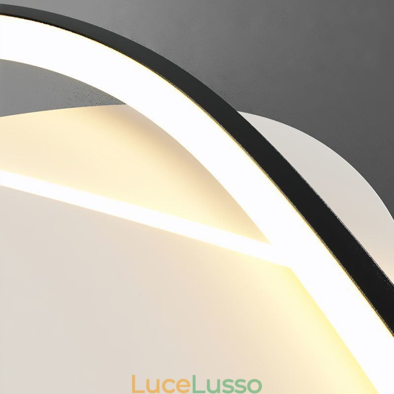 Moderne lampade da soffitto Lampada da soffitto ovale