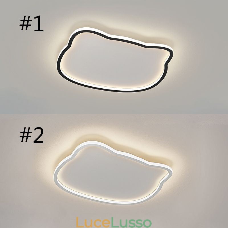 Moderne lampade da soffitto Lampada da soffitto Cat Face