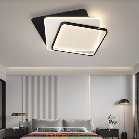 Lampada da soffitto creativa Lampada da soffitto quadrata Lampada da soffitto creativa Lampada da soffitto quadrata