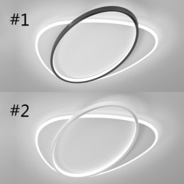 Lampada da soffitto moderna Lampada da soffitto ovale