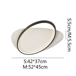 Lampada da soffitto moderna Lampada da soffitto ovale
