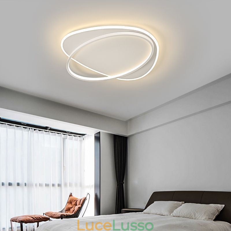 Lampada da soffitto moderna Lampada da soffitto ovale