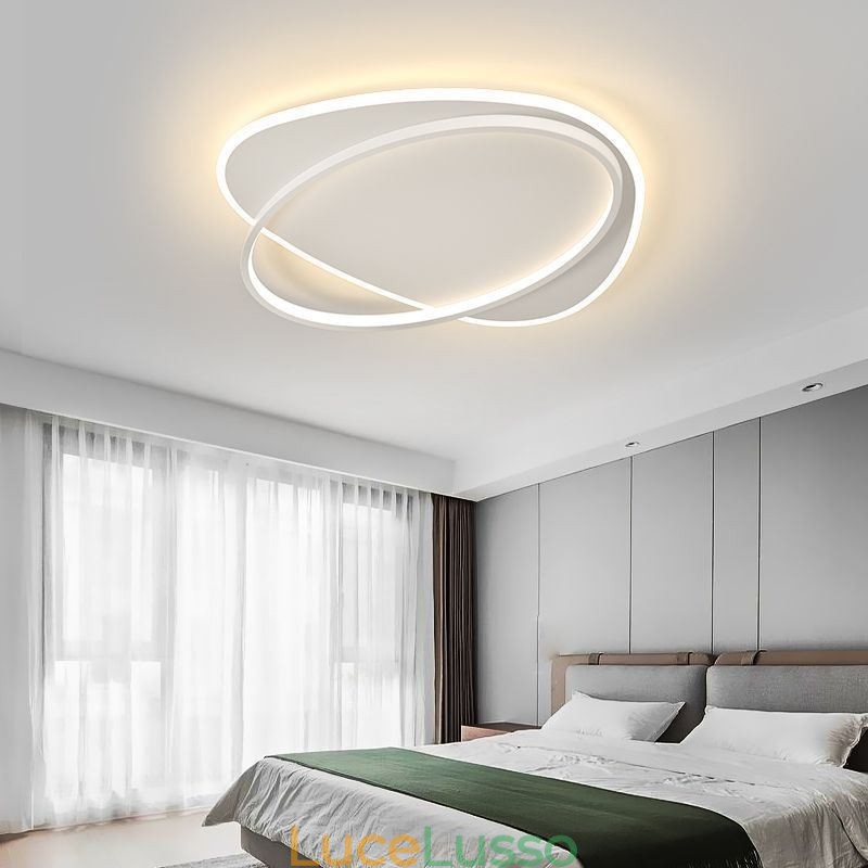 Lampada da soffitto moderna Lampada da soffitto ovale