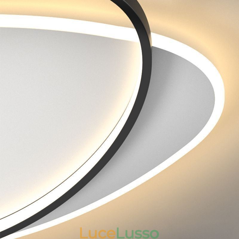 Lampada da soffitto moderna Lampada da soffitto ovale