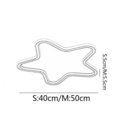 Lampada da soffitto moderna a forma di stella