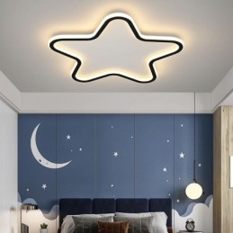 Lampada da soffitto moderna a forma di stella