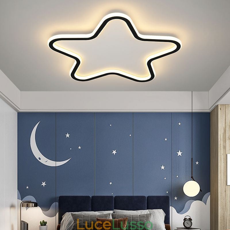 Lampada da soffitto moderna a forma di stella