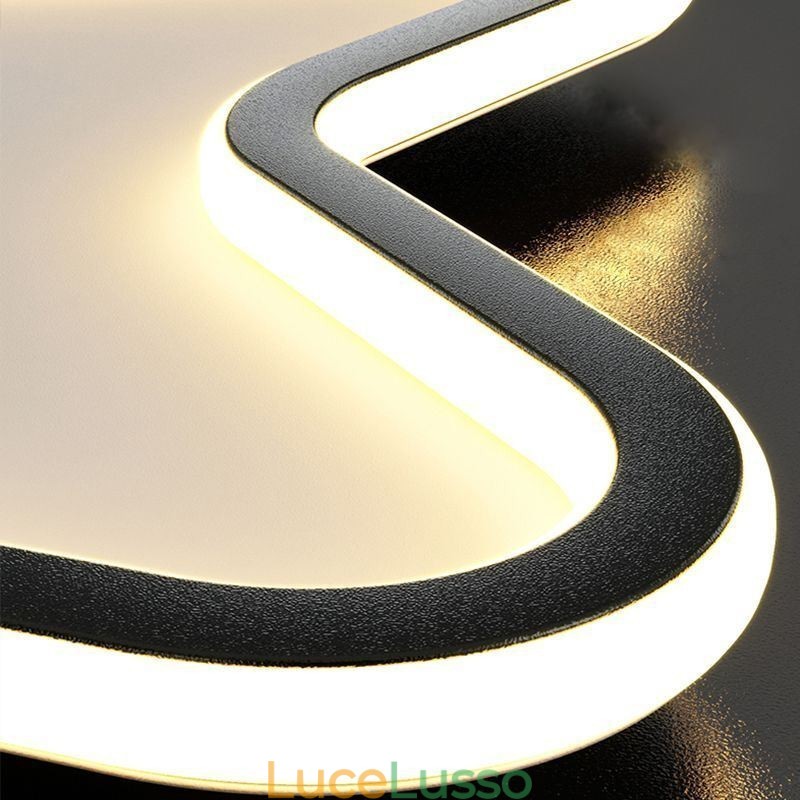 Lampada da soffitto moderna a forma di stella