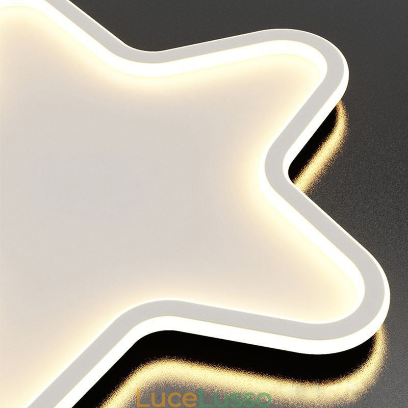 Lampada da soffitto moderna a forma di stella