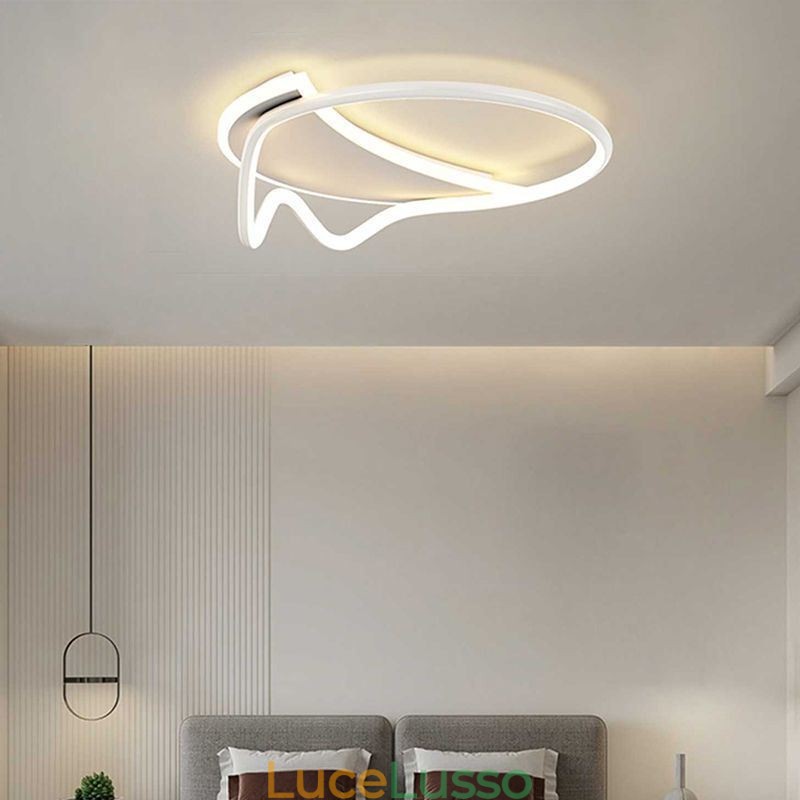 Lampada da soffitto moderna Lampada da soffitto ad anello per la casa