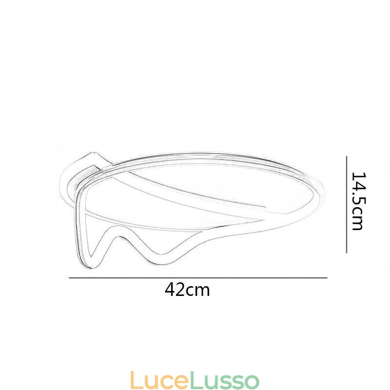 Lampada da soffitto moderna Lampada da soffitto ad anello per la casa