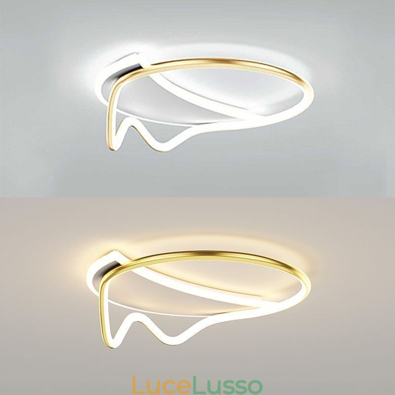 Lampada da soffitto moderna Lampada da soffitto ad anello per la casa
