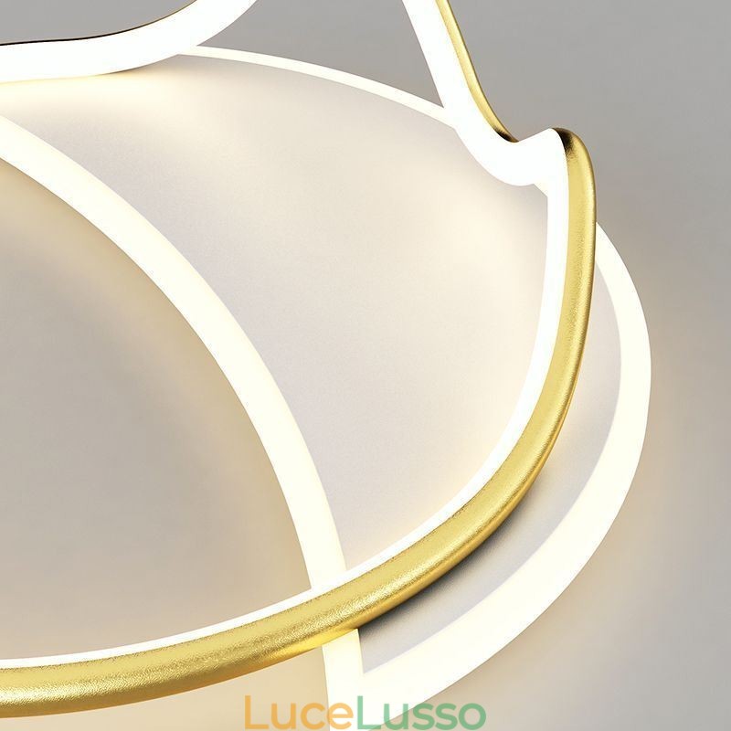 Lampada da soffitto moderna Lampada da soffitto ad anello per la casa