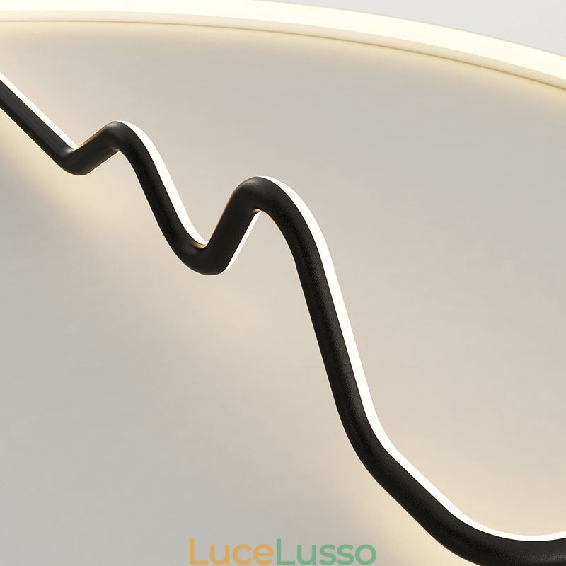 Lampada da soffitto moderna Lampada da soffitto ad anello per la casa