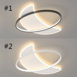 Lampada da soffitto moderna con decorazione a forma di luna