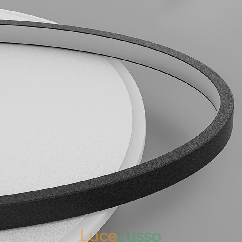 Lampada da soffitto moderna con decorazione a forma di luna