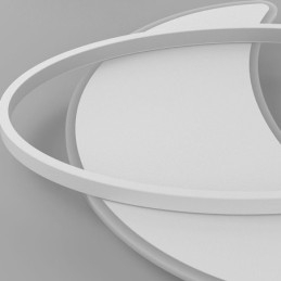 Lampada da soffitto moderna con decorazione a forma di luna