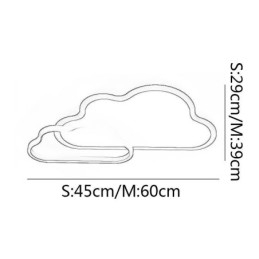 Lampada da soffitto moderna Creative Cloud Decoration Light