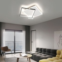 Lampada da soffitto moderna Lampada da soffitto quadrata geometrica