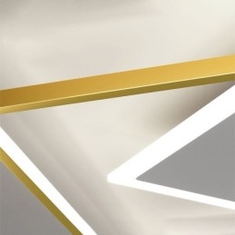 Lampada da soffitto moderna Lampada da soffitto quadrata geometrica