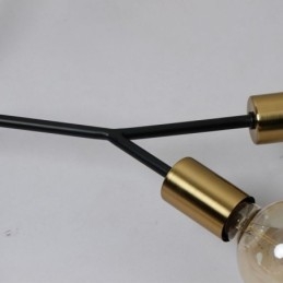 Lampadario moderno da soffitto Lampadario vintage nero