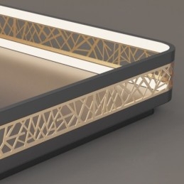 Lampada da soffitto Nido d'uccello Lampada quadrata Apparecchi moderni
