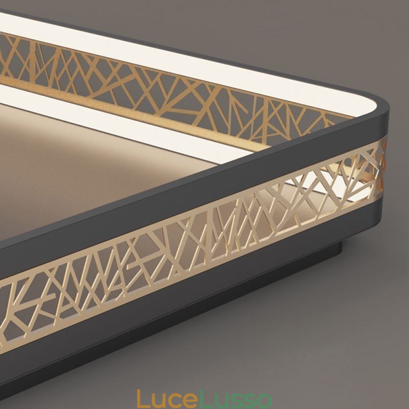 Lampada da soffitto Nido d'uccello Lampada quadrata Apparecchi moderni