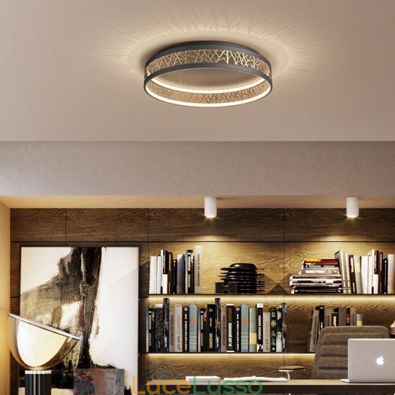 Lampada da soffitto Nido d'uccello Lampada rotonda Apparecchi moderni