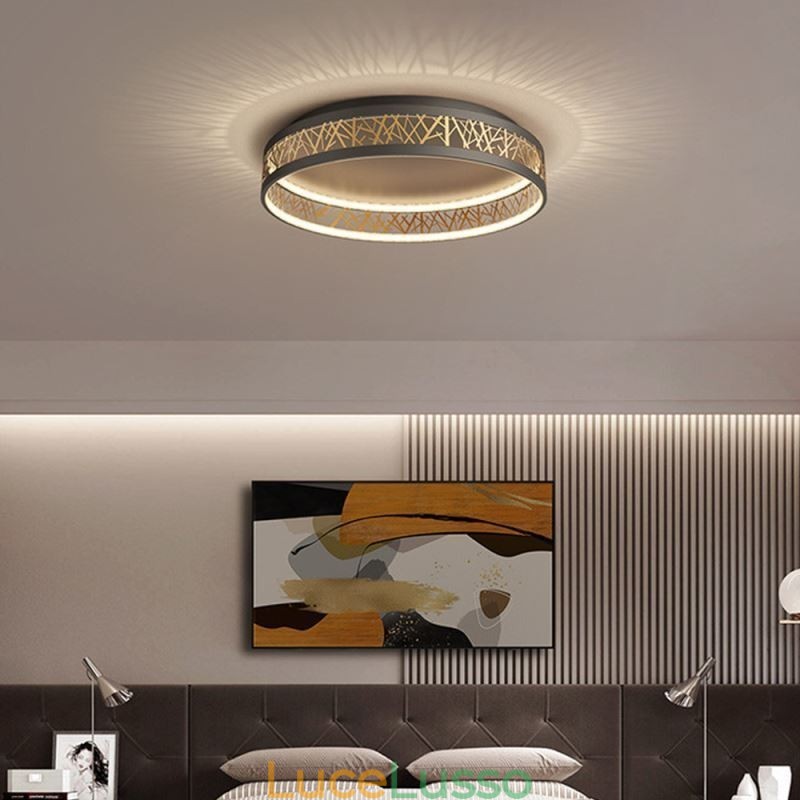 Lampada da soffitto Nido d'uccello Lampada rotonda Apparecchi moderni