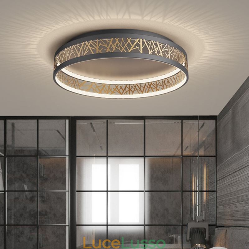 Lampada da soffitto Nido d'uccello Lampada rotonda Apparecchi moderni