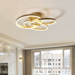 Lampada da soffitto moderna Lampada da soffitto a 3 anelli