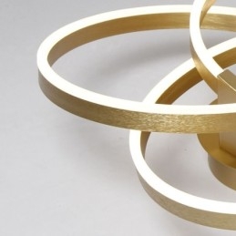 Lampada da soffitto moderna Lampada da soffitto a 3 anelli