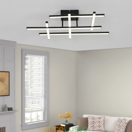 Lampada da soffitto in alluminio con montaggio a filo Lampada da soffitto in alluminio con montaggio a filo