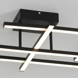 Lampada da soffitto in alluminio con montaggio a filo