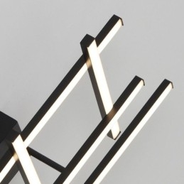 Lampada da soffitto in alluminio con montaggio a filo