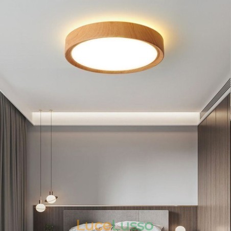 Lampada da soffitto in legno Lampada da soffitto giapponese Lampada da soffitto in legno Lampada da soffitto giapponese