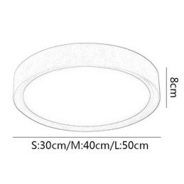 Lampada da soffitto in legno Lampada da soffitto giapponese