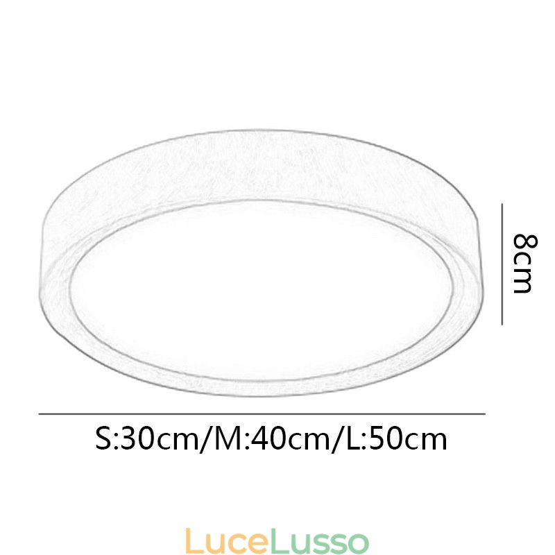 Lampada da soffitto in legno Lampada da soffitto giapponese