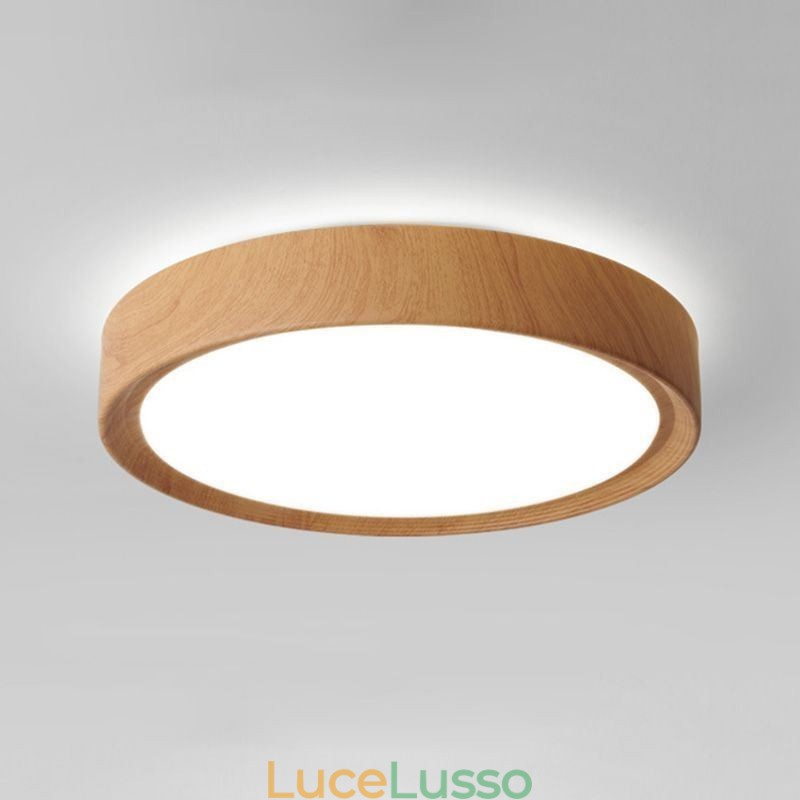 Lampada da soffitto in legno Lampada da soffitto giapponese