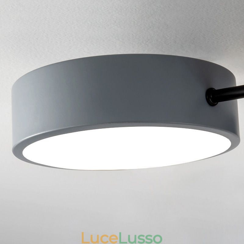 Lampada da soffitto moderna in acrilico a forma molecolare