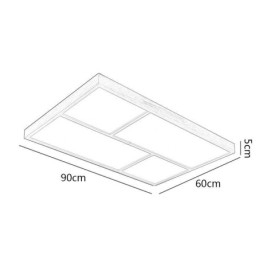 Lampada da soffitto moderna, lampada da soffitto a filo in stile minimalista in legno