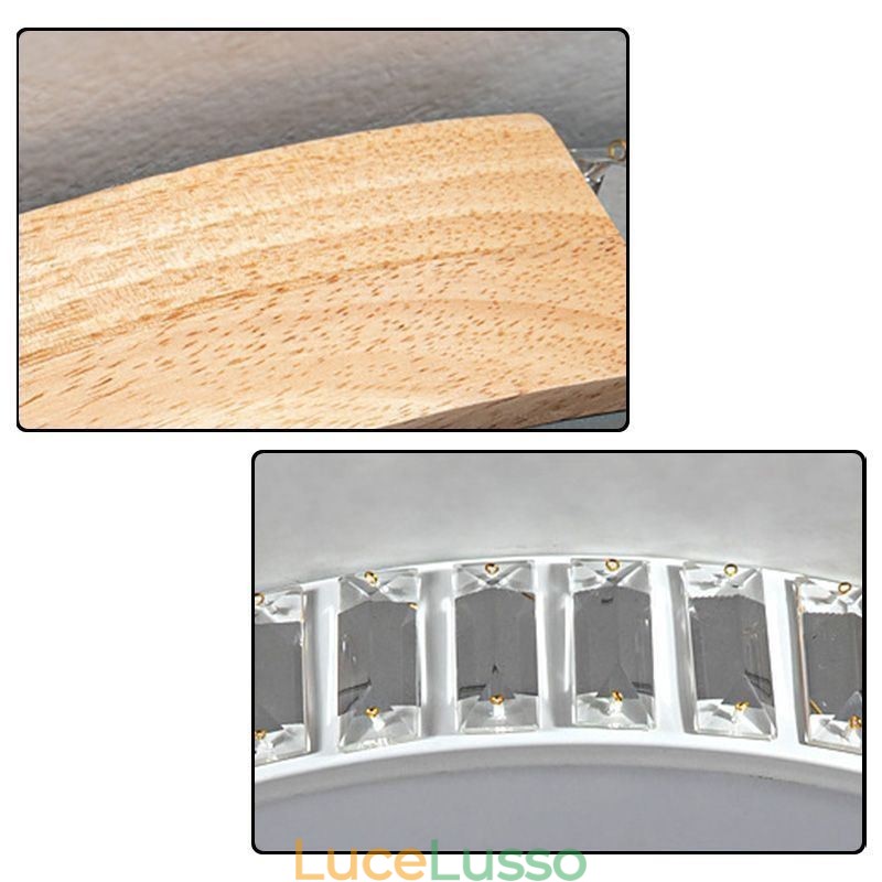 Lampada da soffitto giapponese minimalista con montaggio a filo