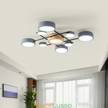 Lampada da soffitto moderna con giunzione quadrilatera Lampada da soffitto moderna con giunzione quadrilatera