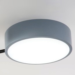 Lampada da soffitto moderna con giunzione quadrilatera