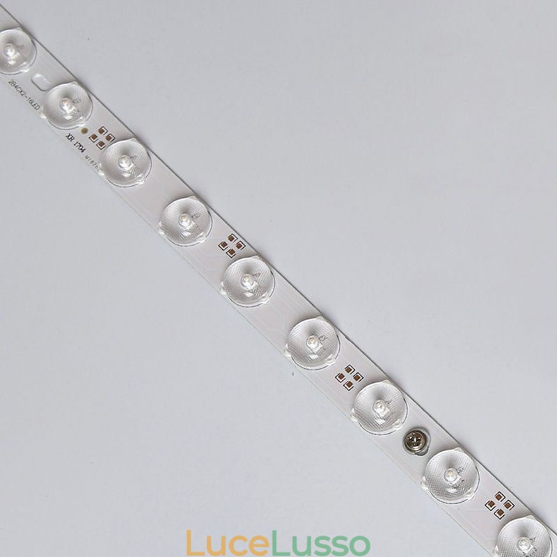 Lampada da soffitto rettangolare in acrilico giapponese, lampada da soffitto ondulata